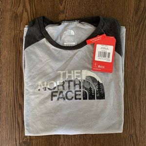 NWT North Face Baseball Tee